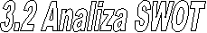 3.2 Analiza SWOT