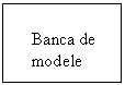 Text Box:  
    Banca de
    modele 
