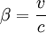 beta = frac