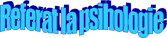 Referat la psihologie