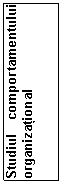 Text Box: Studiul comportamentului organizational