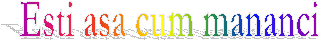 Esti asa cum mananci