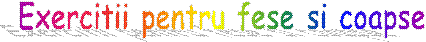 Exercitii pentru fese si coapse