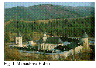 Text Box: 
Fig. 1 Manastirea Putna
