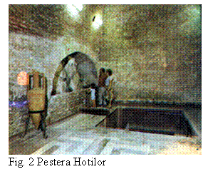 Text Box:  
Fig. 2 Pestera Hotilor
